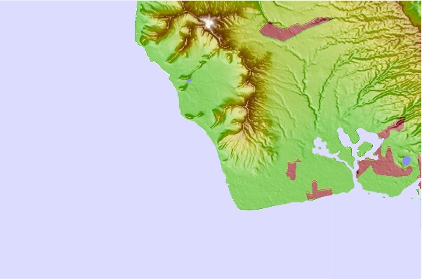 Surf spots located close to Tracks (Nanakuli)
