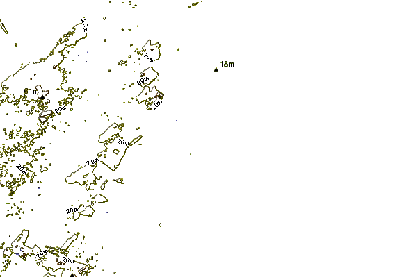 Shoreline around Tramandai