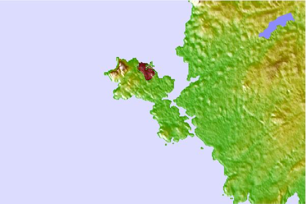 Surf spots located close to Trearddur Bay (Holy Island)