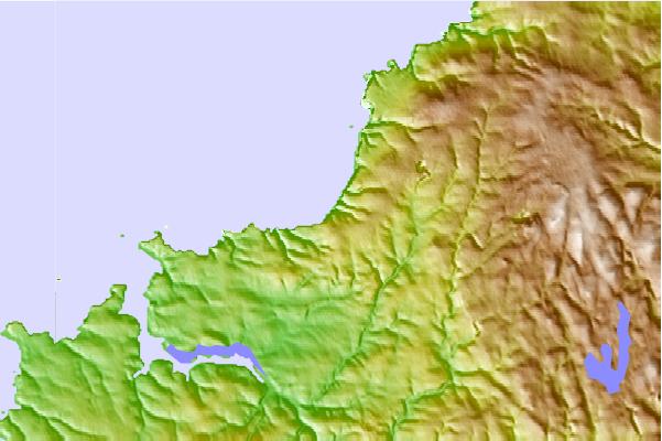 Surf spots located close to Tregardock