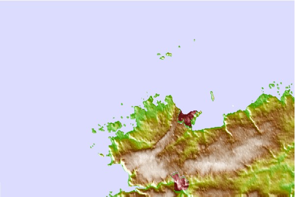 Surf breaks located close to Tregastel Plage