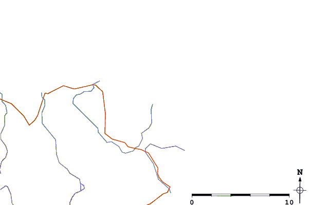 Roads and rivers around Tremone Strand