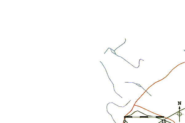 Roads and rivers around Treskostraal