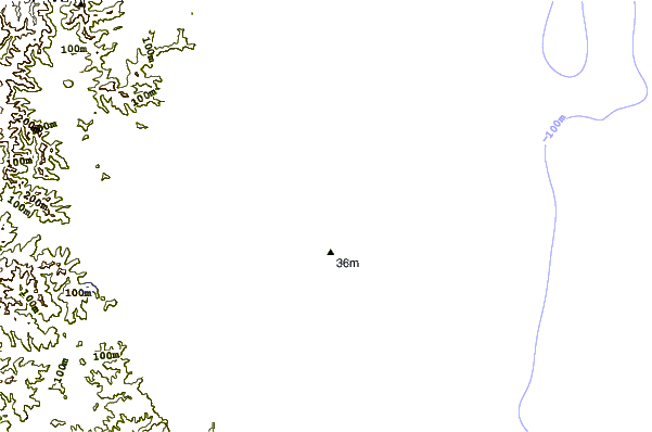 Shoreline around Triangles