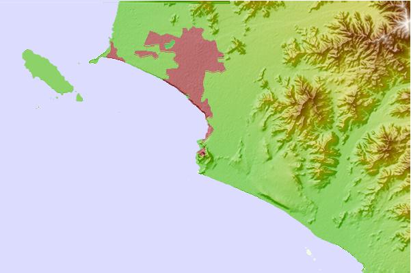 Surf spots located close to Triangulo