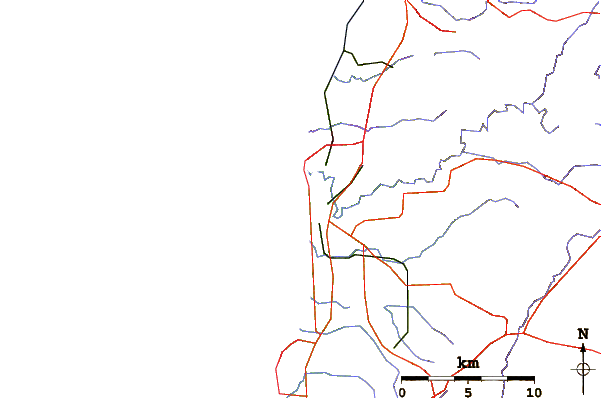 Roads and rivers around Triggs Beach Adelaide