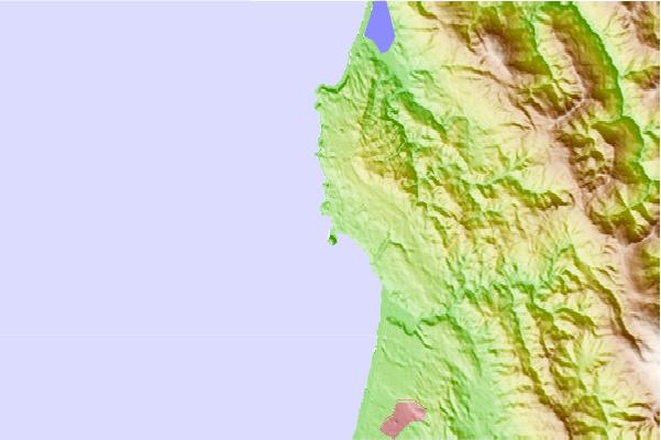 Surf spots located close to Trinidad State Beach