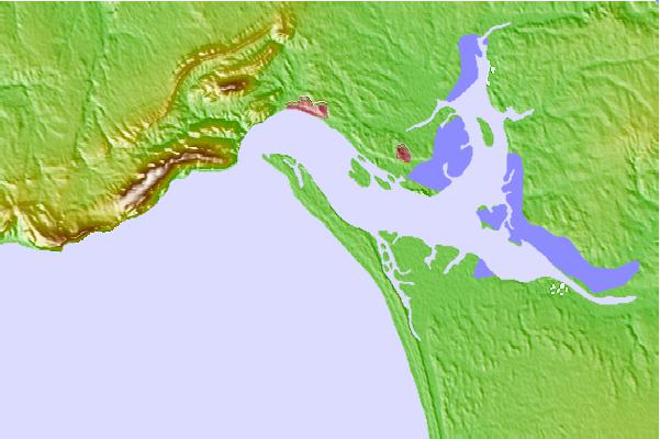 Surf spots located close to Troia