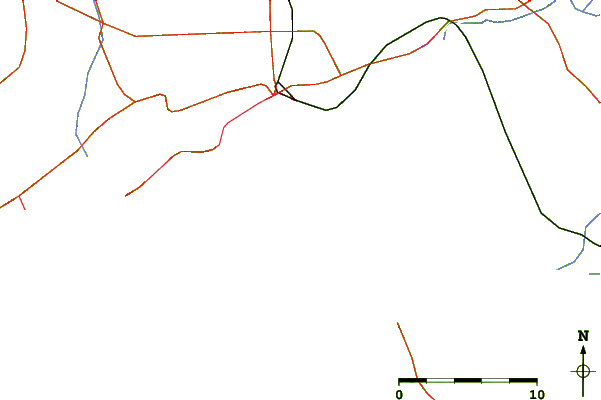 Roads and rivers around Troia