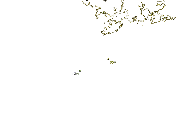Shoreline around Tronoen