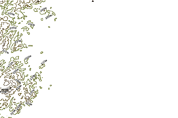 Shoreline around Tropical