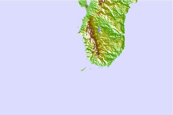Surf spots located close to Tubeys/Point Death