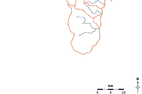 Roads and rivers around Tubeys/Point Death