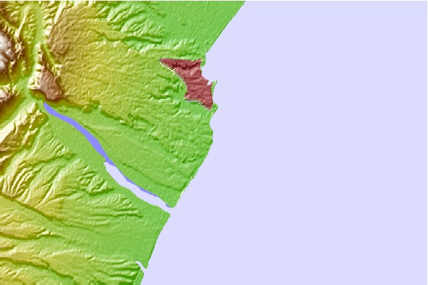 Surf spots located close to Tuhawaiki Point