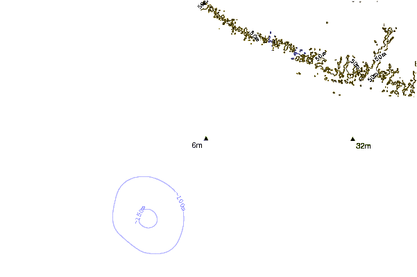 Shoreline around Tulate