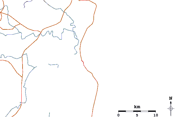Roads and rivers around Tuncurry-North Wall