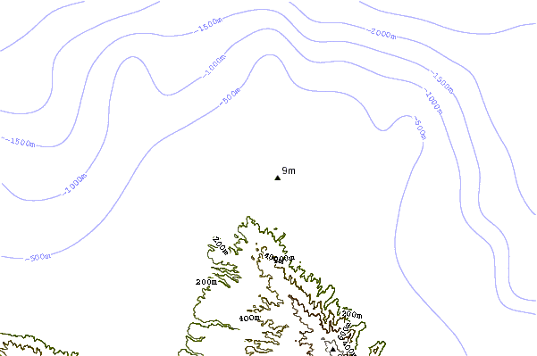 Shoreline around Turtle Bay