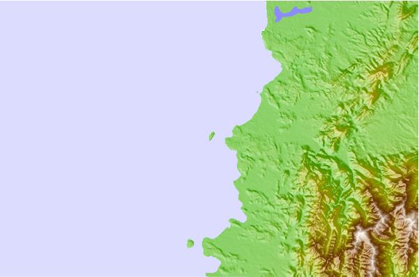 Surf breaks located close to Turtle Head