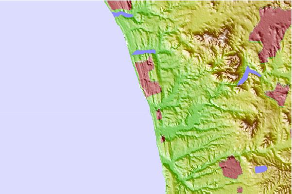 Surf spots located close to Turtles