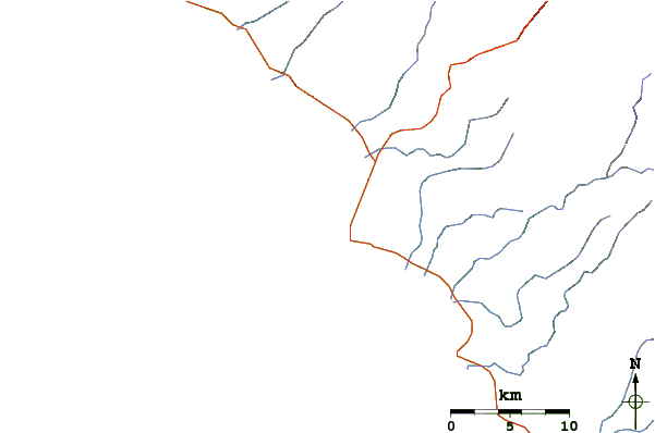 Roads and rivers around UjungWalur