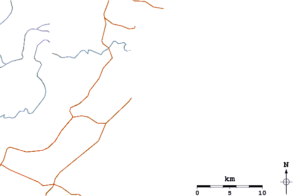Roads and rivers around Ulladulla Bommie