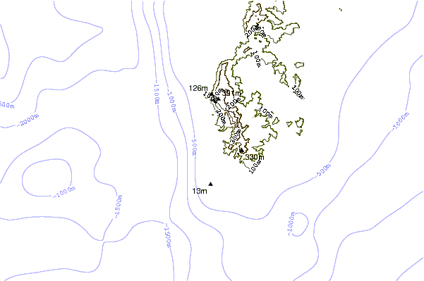 Shoreline around Umatac