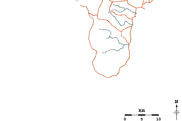 Roads and rivers around Umatac