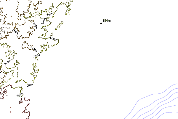 Shoreline around Umdloti