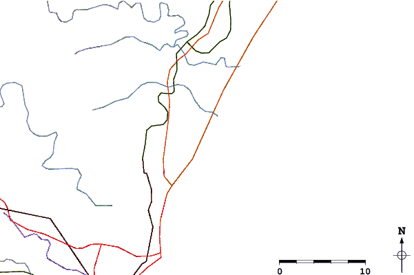 Roads and rivers around Umhlanga