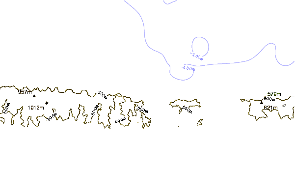 Shoreline around Unare