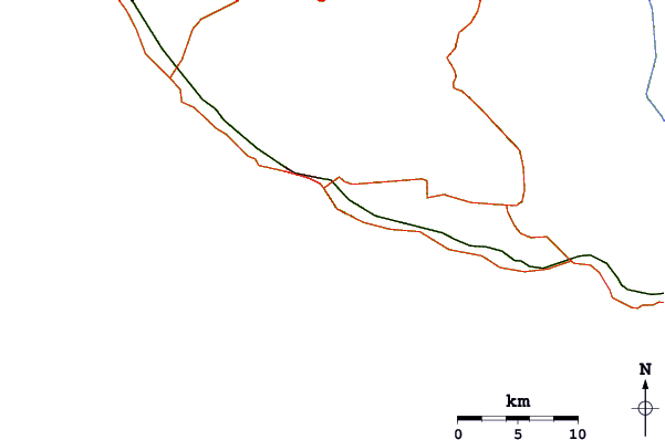 Roads and rivers around Unawatuna