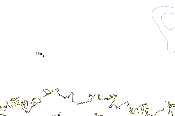 Shoreline around Urca da Conceicao