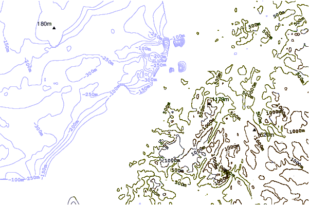 Shoreline around Monumentet