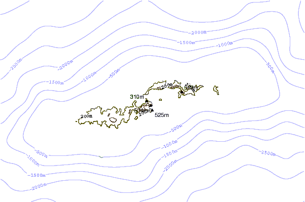 Shoreline around Utulei