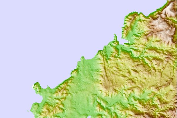 Surf spots located close to Valdovino