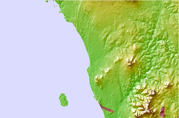 Surf spots located close to Van Riebeek