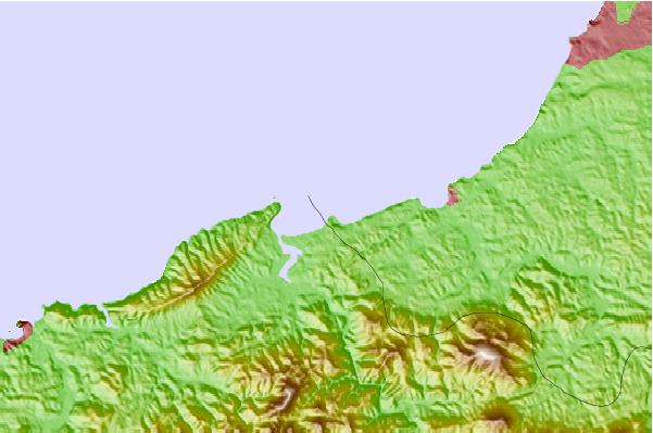 Surf spots located close to Vanthrax