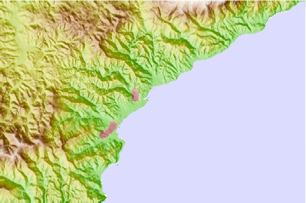 Surf spots located close to Varazze
