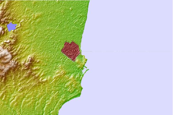 Surf spots located close to Playa Varesse