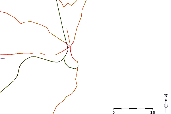 Roads and rivers around Playa Varesse