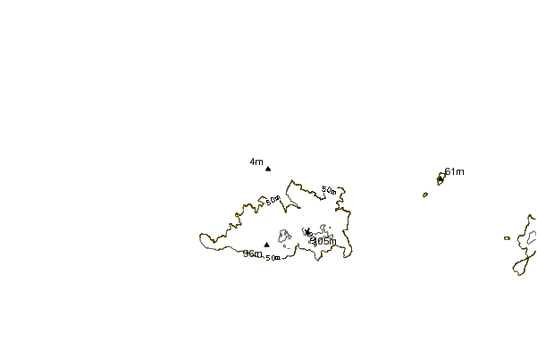 Shoreline around Vazon Bay - Reef