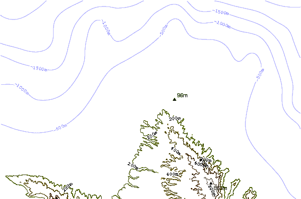 Shoreline around Velzy Land