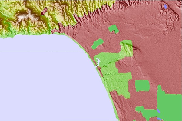 Surf spots located close to Venice Pier