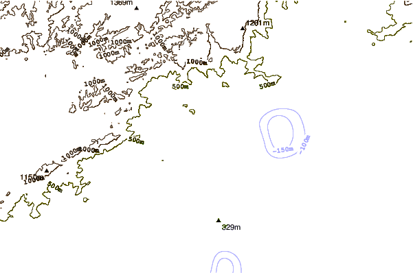 Shoreline around Vermelha do Centro