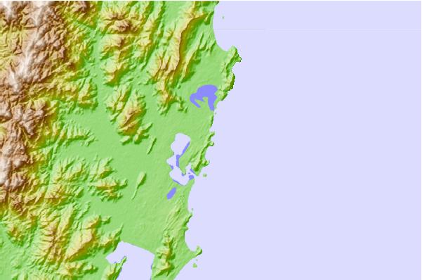 Surf spots located close to Vermelha