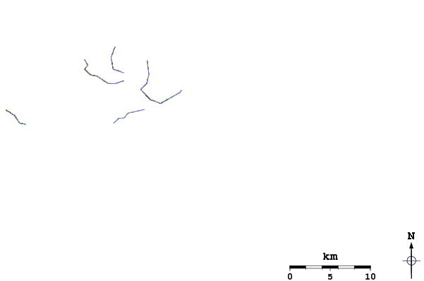 Roads and rivers around Vesi Passage