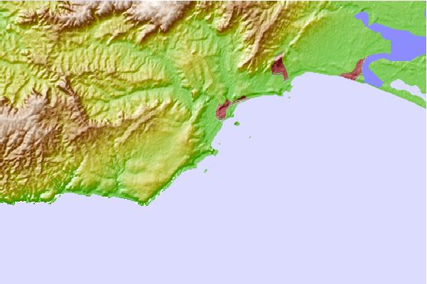 Surf spots located close to Victor Harbour (Shark Alley)