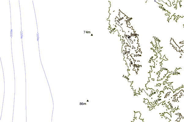 Shoreline around Vila Nova de Milfontes
