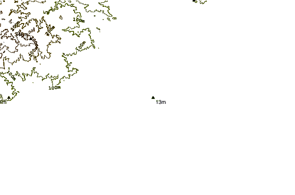 Shoreline around Vila Real de Santo Antonio
