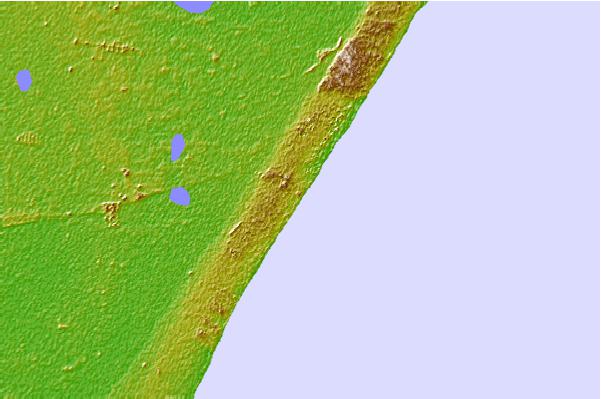 Surf spots located close to Villa Gesell
